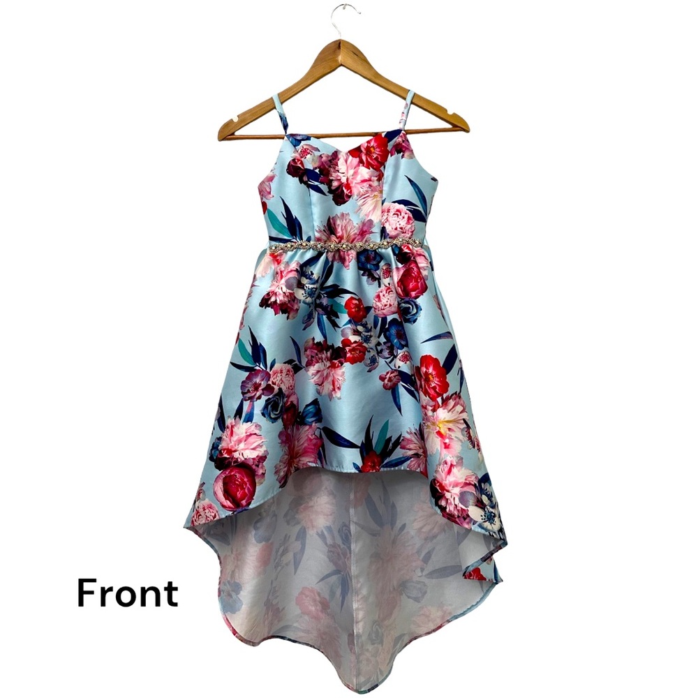 Girl Dress. Rare Editions. Size 7. Colors: Blue,red,violet,pink, purple